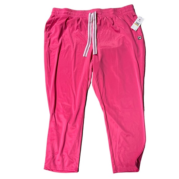 Fila women’s plus‎ size 3X Day Tripper Pants, pink NWT - Picture 1 of 6